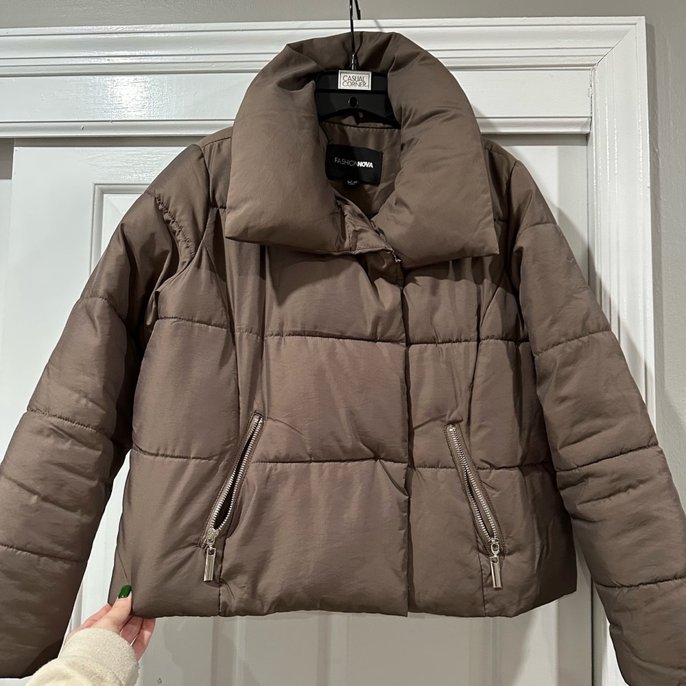 Fashion Nova Chocolate Puffer